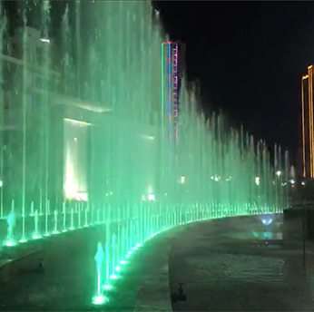 Municipal Square-Musik-Brunnen in Fuzhou Stadt